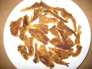 oysters fryed with flour